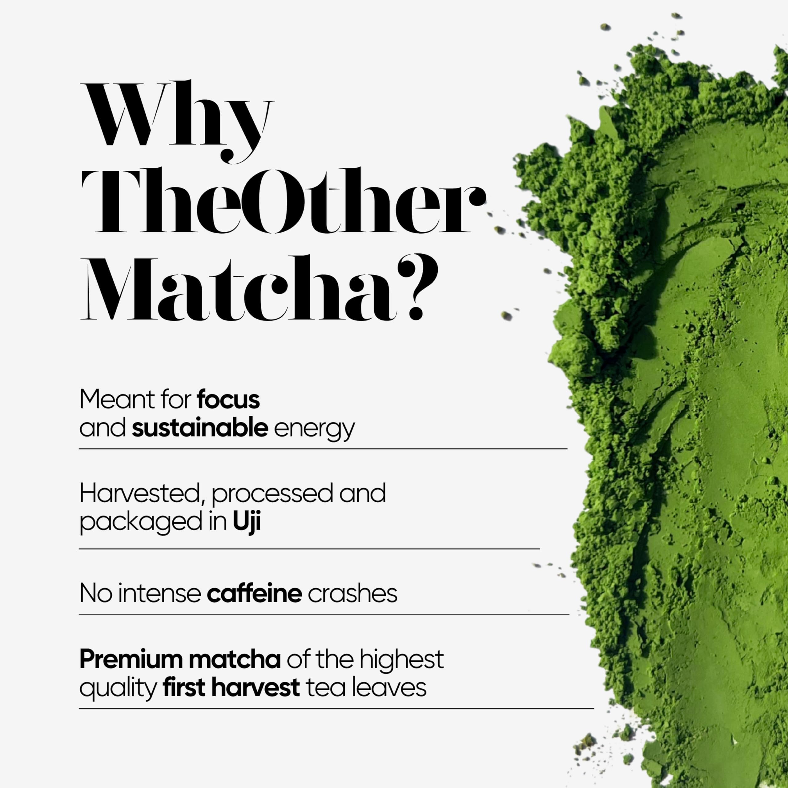 TheOther Ceremonial Grade Matcha Green Tea Powder
