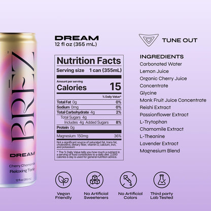BRĒZ Dream Reishi Mushroom Drink