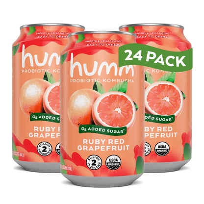 Humm Original Kombucha, Organic, Vegan & GMO Free