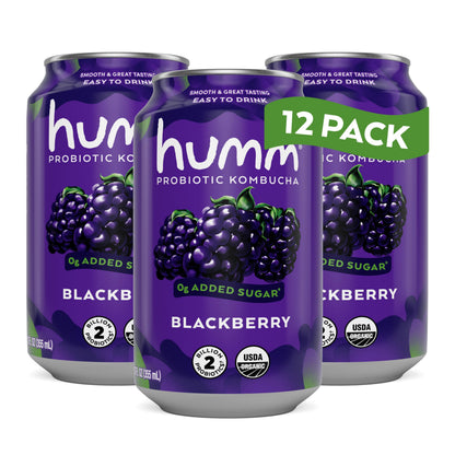Humm Original Kombucha, Organic, Vegan & GMO Free