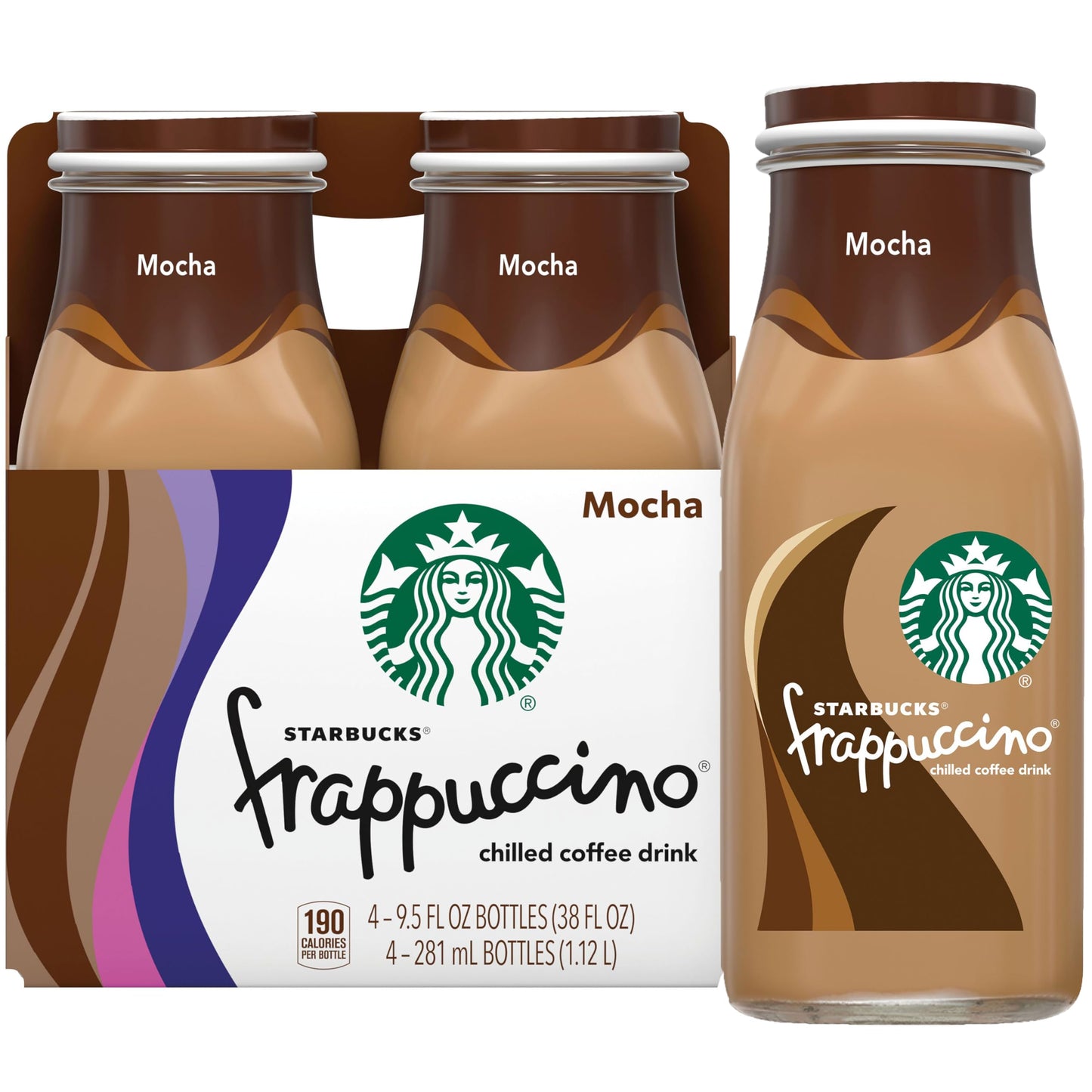 Starbucks Liquid Caffeinated Frappuccino Bottle Yes