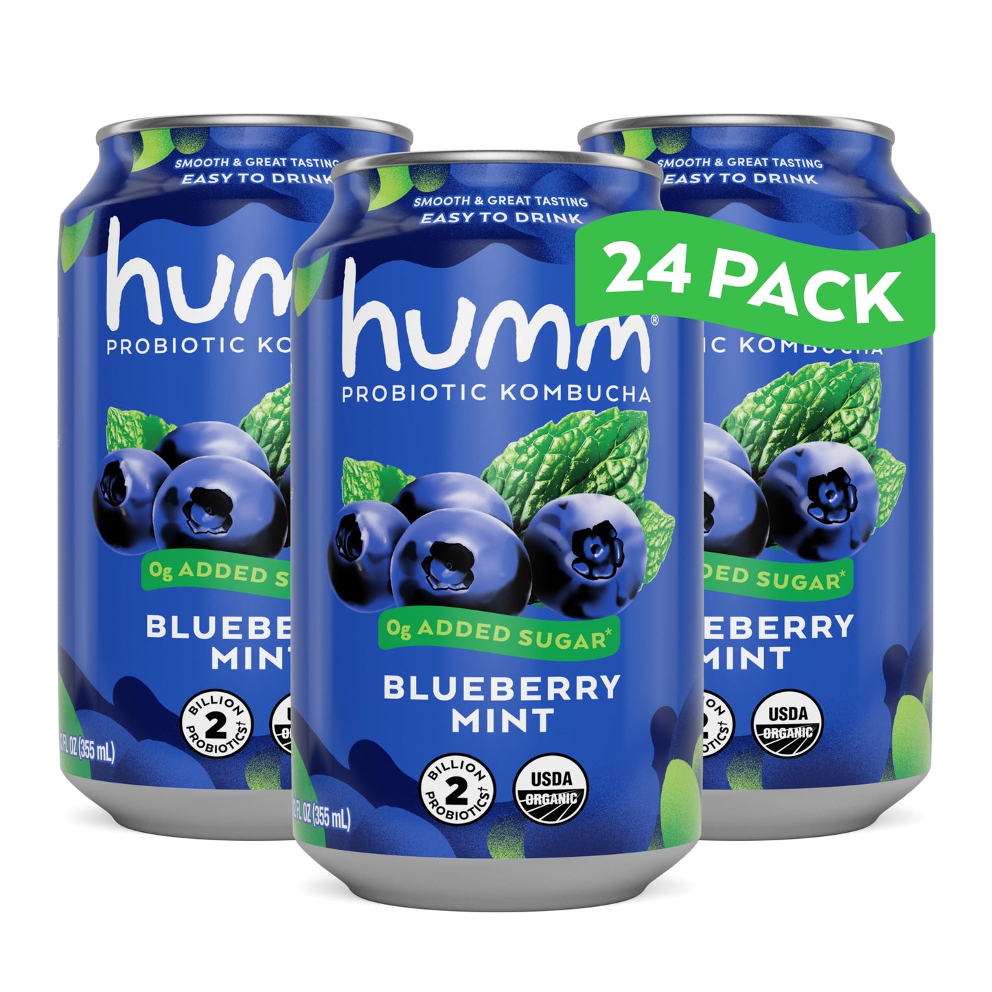 Humm Original Kombucha, Organic, Vegan & GMO Free