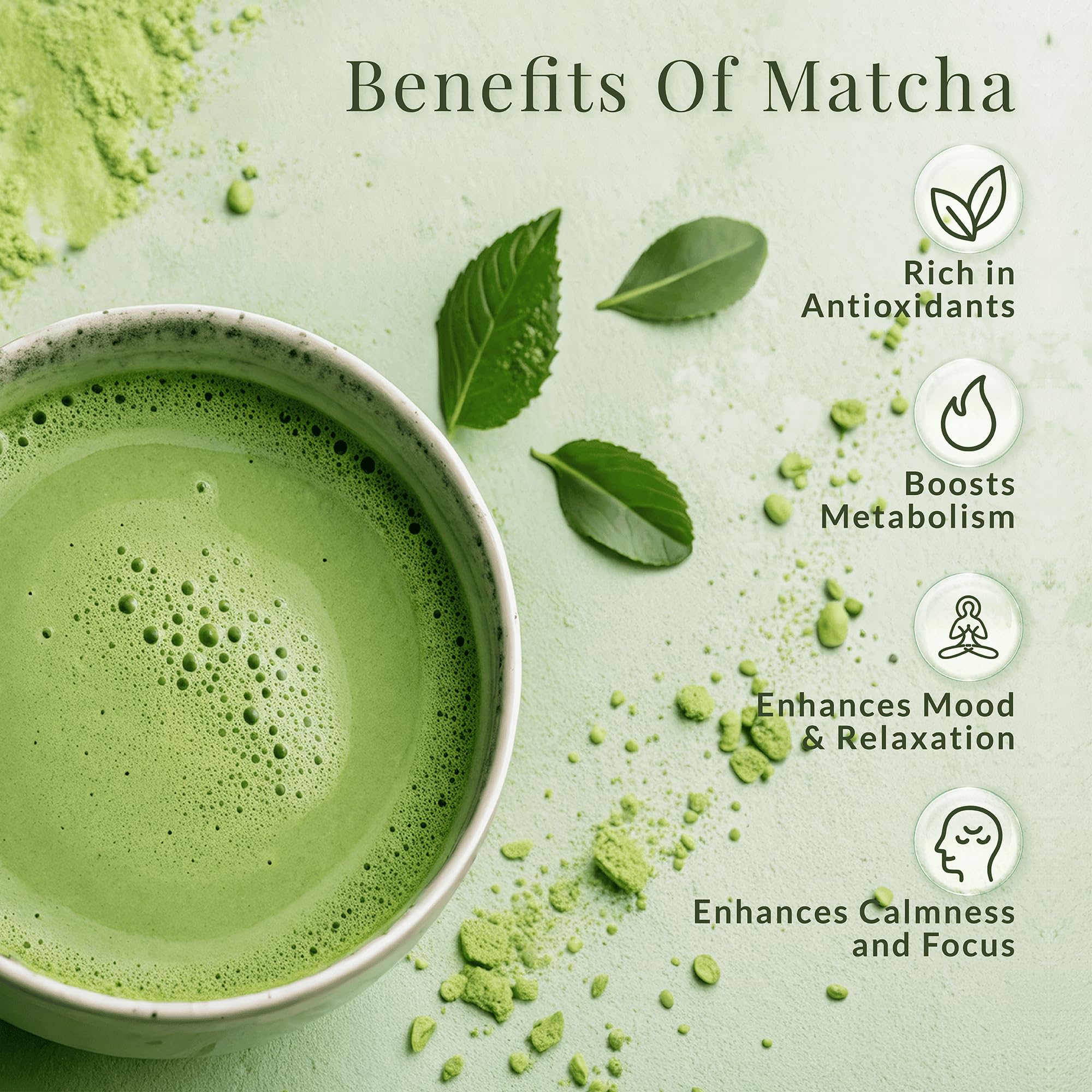 Ceremonial Grade Japanese Matcha Powder from Kyoto Japan