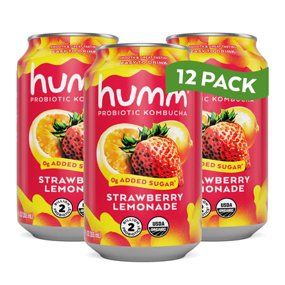 Humm Original Kombucha, Organic, Vegan & GMO Free