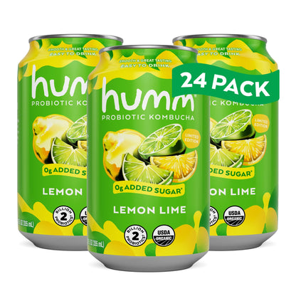 Humm Original Kombucha, Organic, Vegan & GMO Free