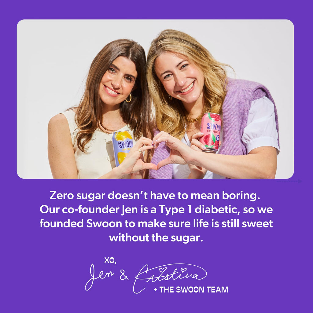 Swoon Sugar Free Iced Tea Classics Variety Pack - Zero Sugar Drinks in Lemon, Raspberry, Peach, Half & Half Flavours - Low Carb, Paleo-Friendly, Gluten-Free Keto Iced Tea - 12 fl.oz (Pack of 12)