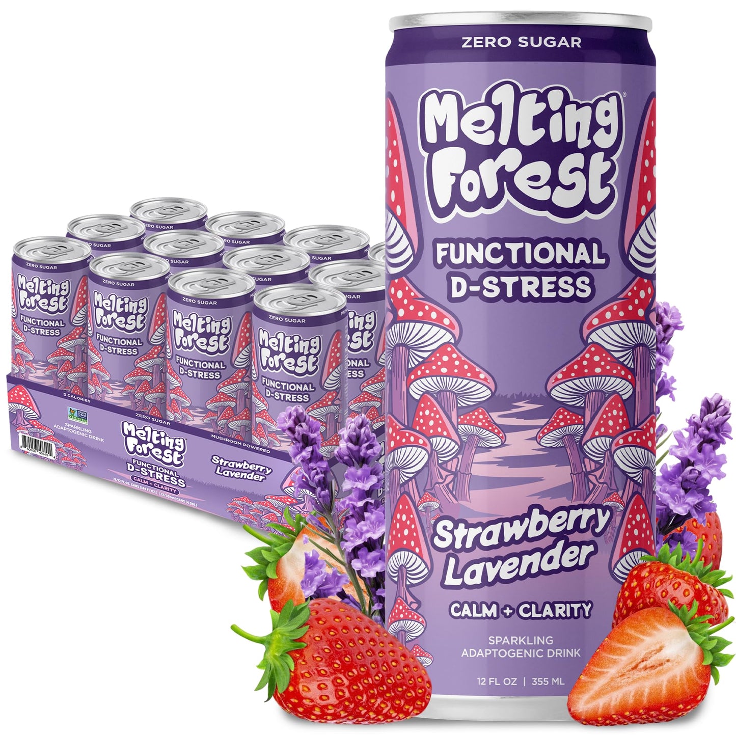 Melting Forest Mushroom D-Stress Drink