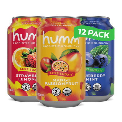 Humm Original Kombucha, Organic, Vegan & GMO Free