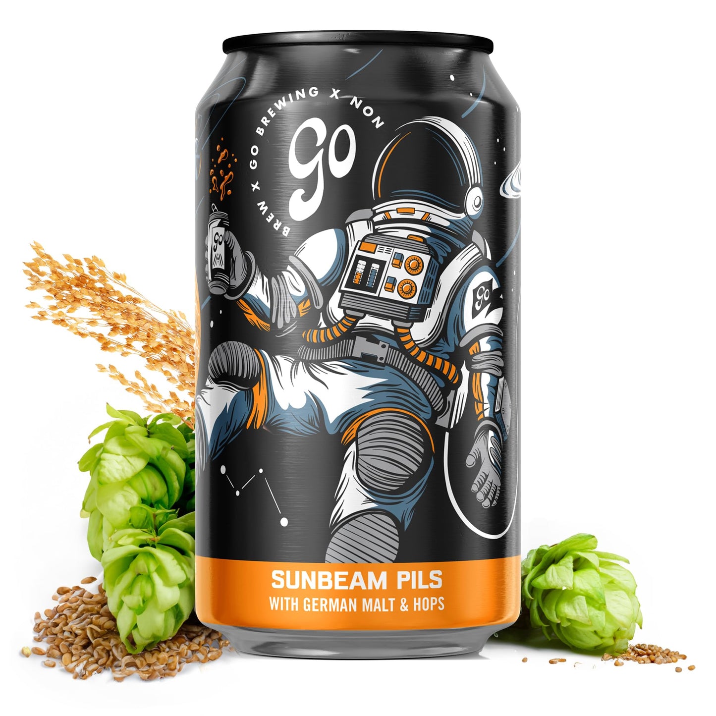 Go Brewing NA Beer, 12 Pack (12 oz)