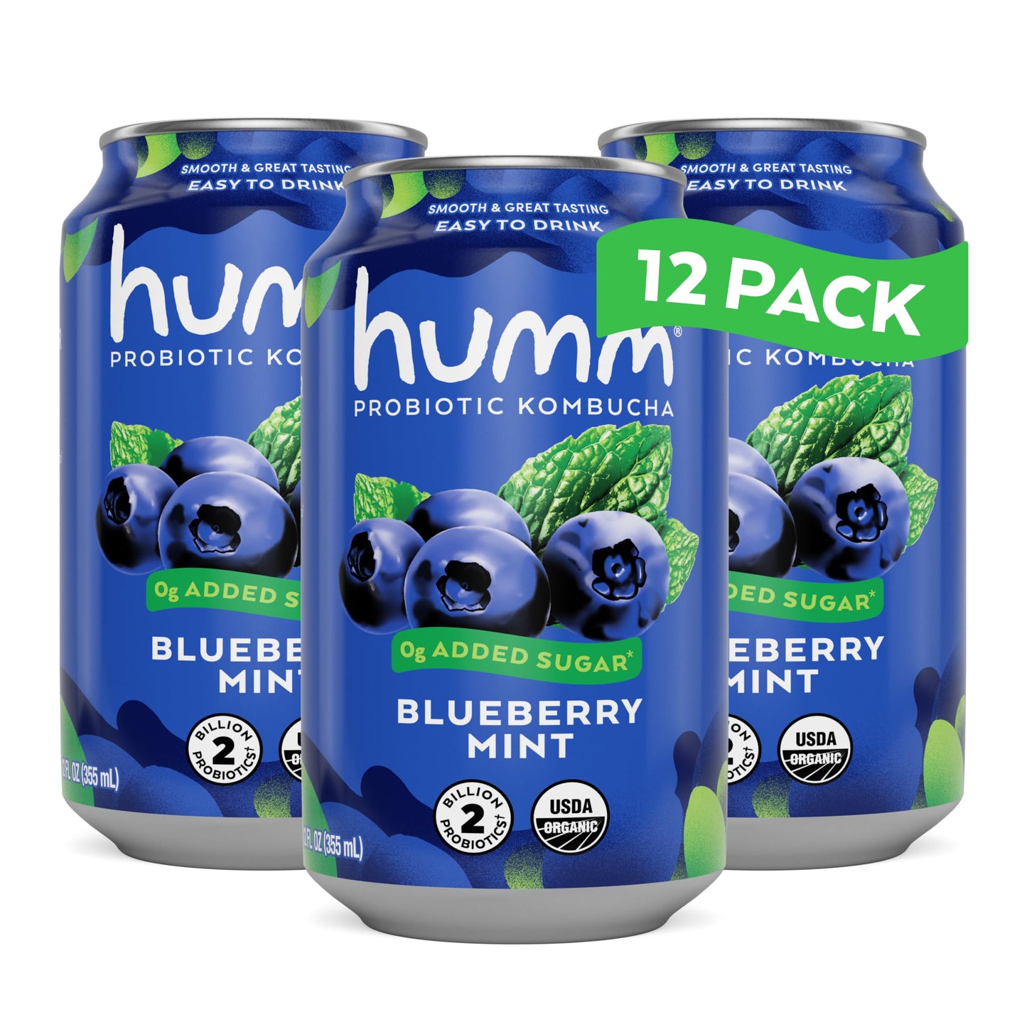 Humm Original Kombucha, Organic, Vegan & GMO Free