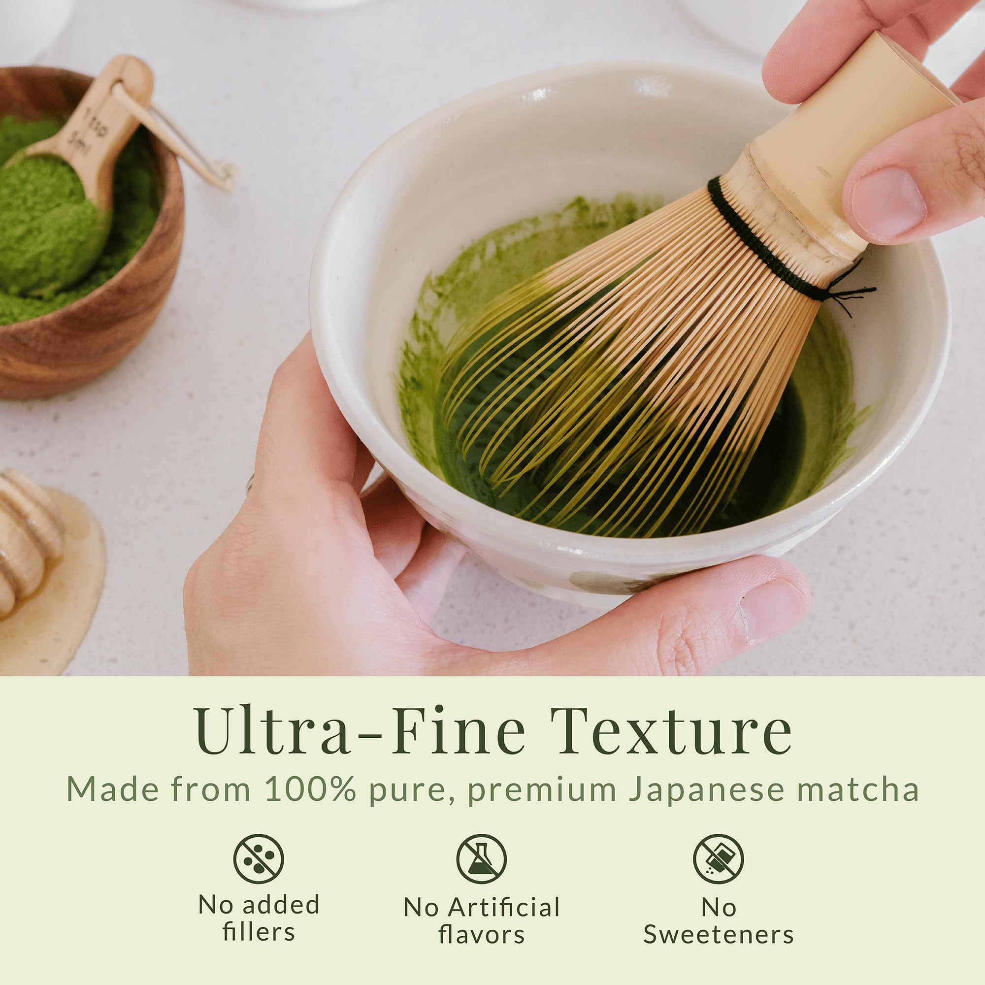 Ceremonial Grade Japanese Matcha Powder from Kyoto Japan