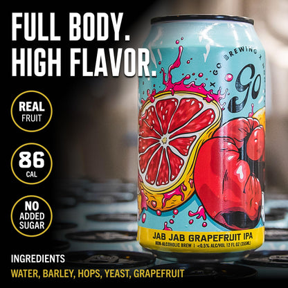 Go Brewing NA Beer, 12 Pack (12 oz)