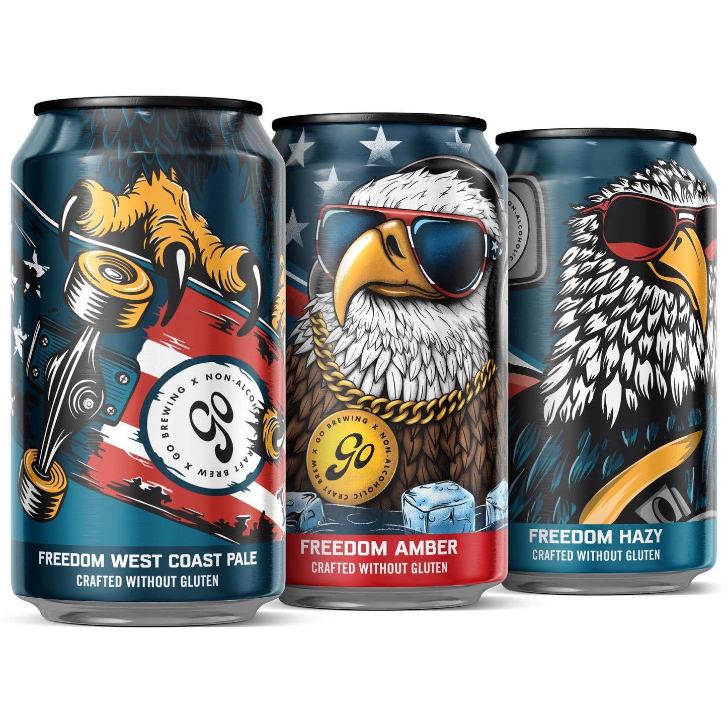 Go Brewing NA Beer, 12 Pack (12 oz)