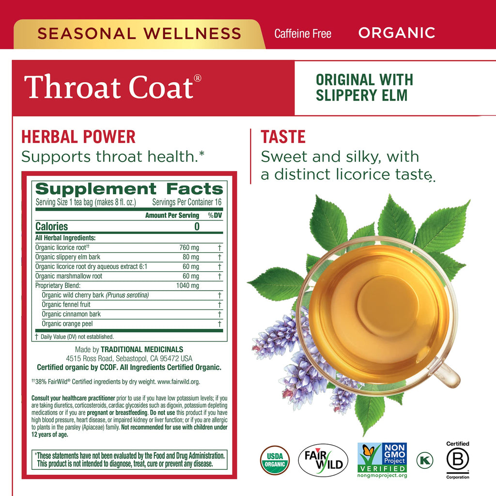 Traditional Medicinals Organic Seasonal Care Variety Pack, 96 Tea Bags