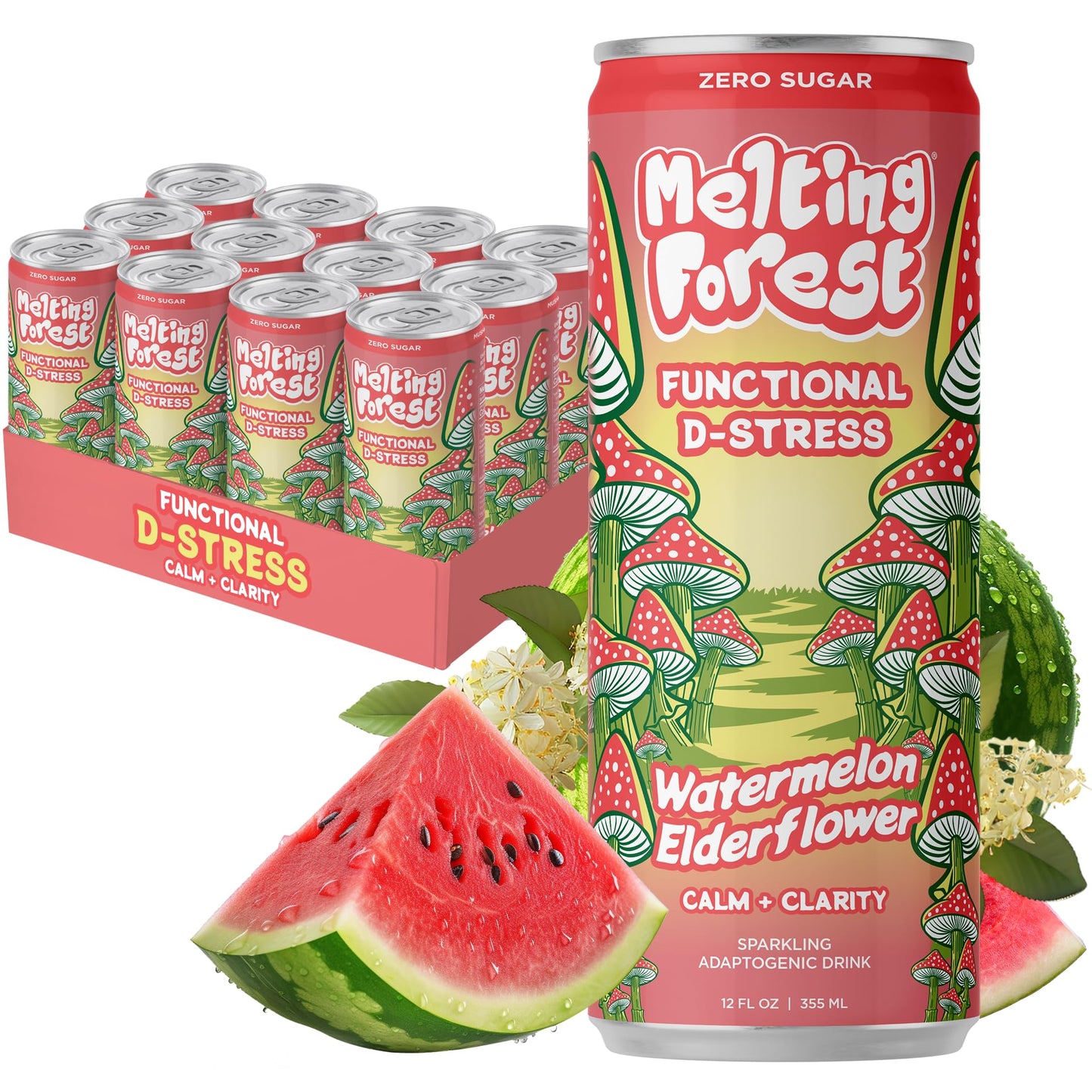 Melting Forest Mushroom D-Stress Drink