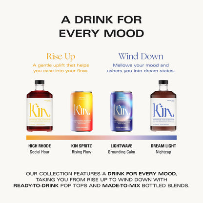 Non Alcoholic Adaptogen Spirit with Botanical Blend for Calm Mood Support