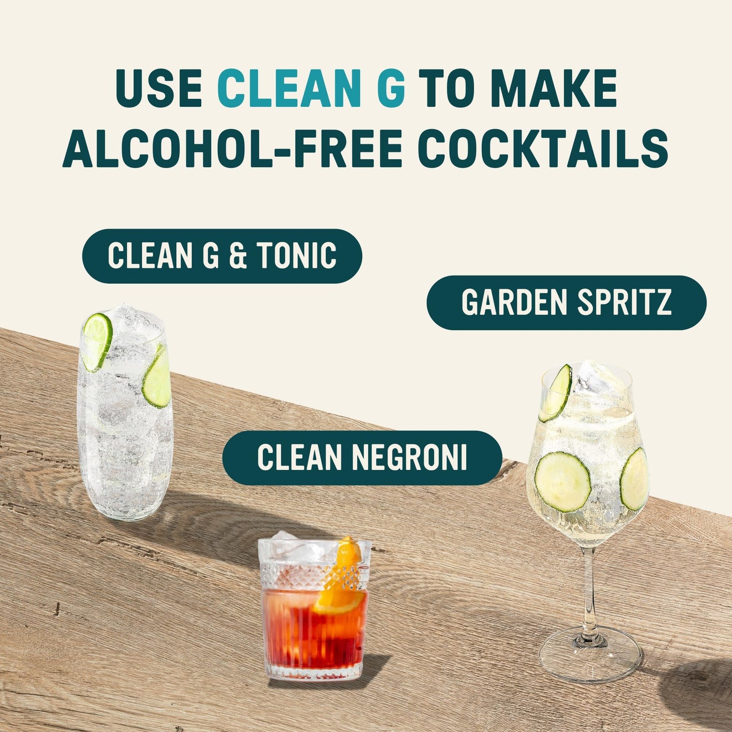 Non Alcoholic Clean Spirit with Zero Sugar and Low Calories 700ml