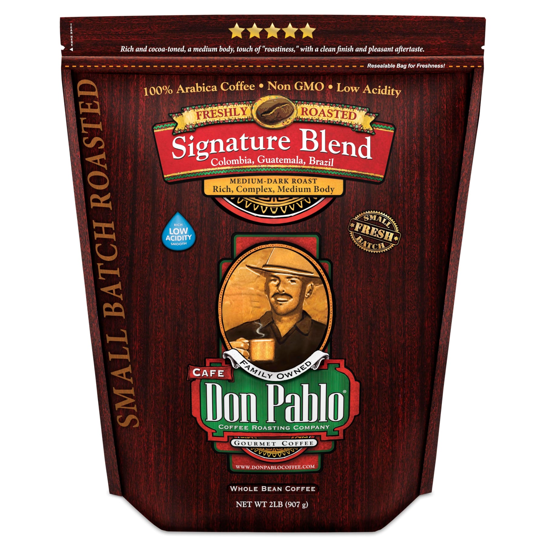 Signature Blend 100% Arabica Whole Bean Coffee Medium Roast